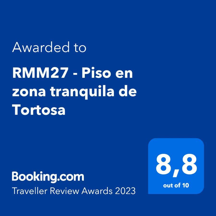 Апартаменты Rmm27 - Piso En Zona Tranquila De Тортоса Экстерьер фото